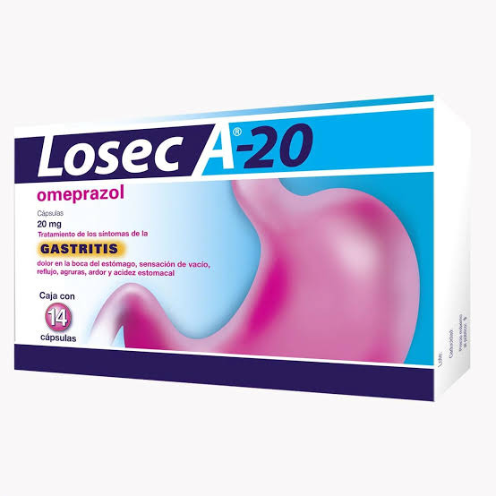 Prilosec 20mg 14 tabs (Losec A),  Omeprazole