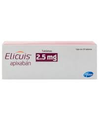 ELICUIS 2.5mg 20 tabs